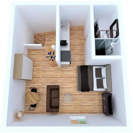 Apartment L'hortillon D'or - Wifi Hd - Confort - Bord Des Hortillonnages Amiens